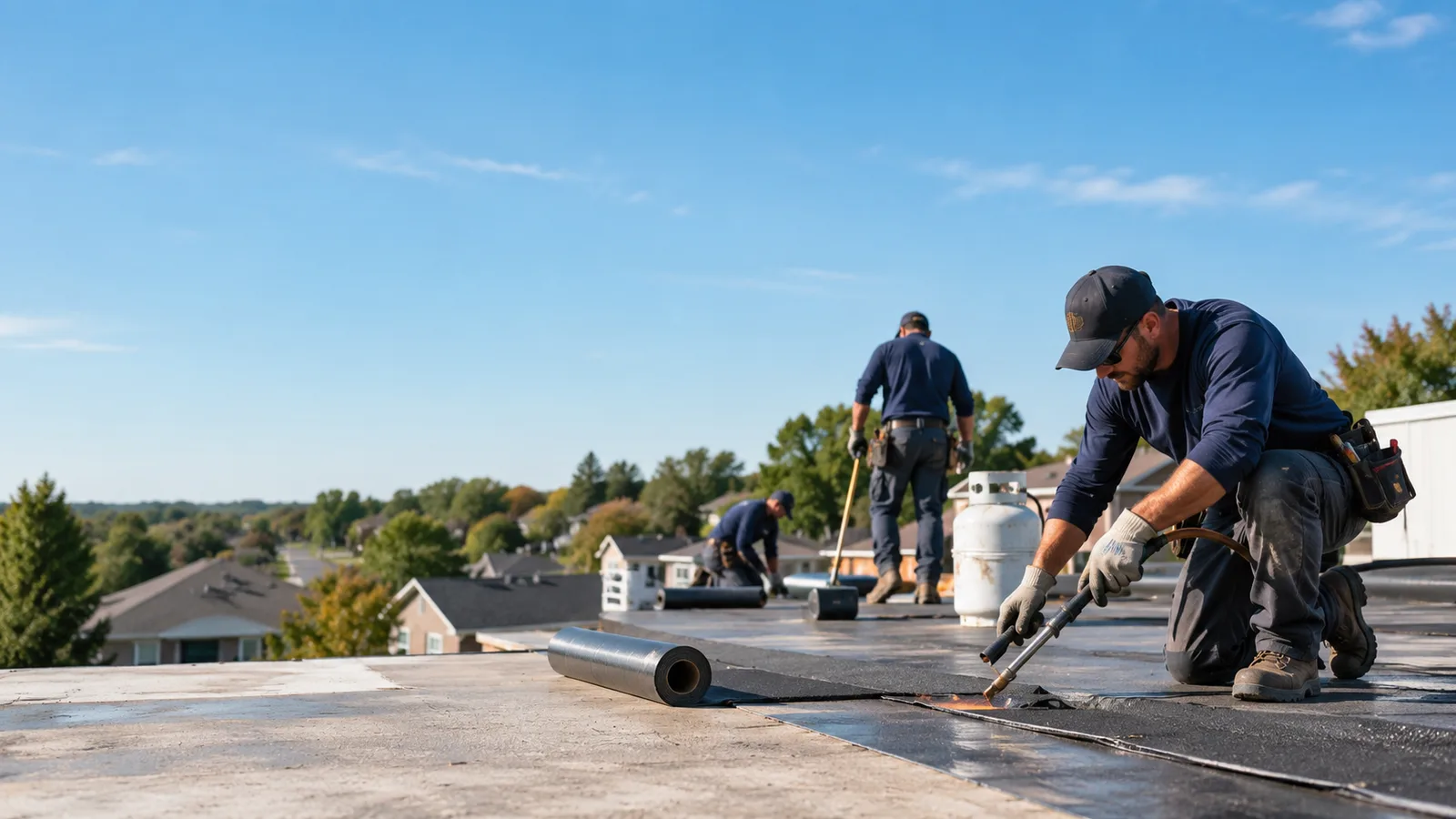 Flat Roof Leak Repair providers in Masterson, TX